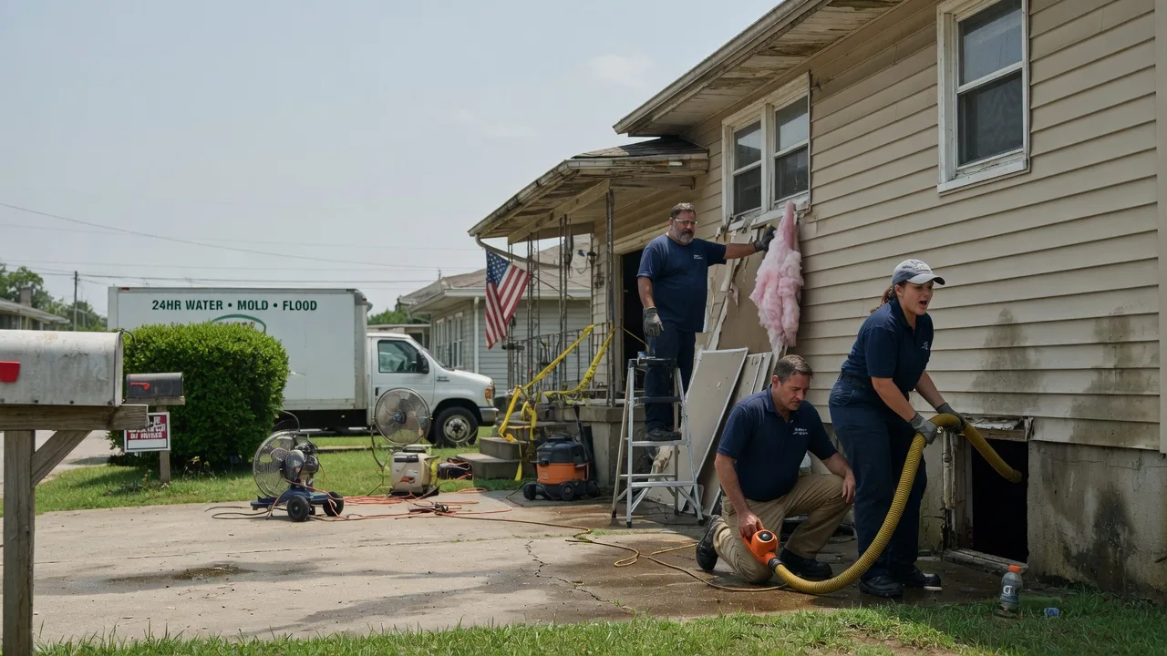 Water Damage Repair in Mission, TX near me